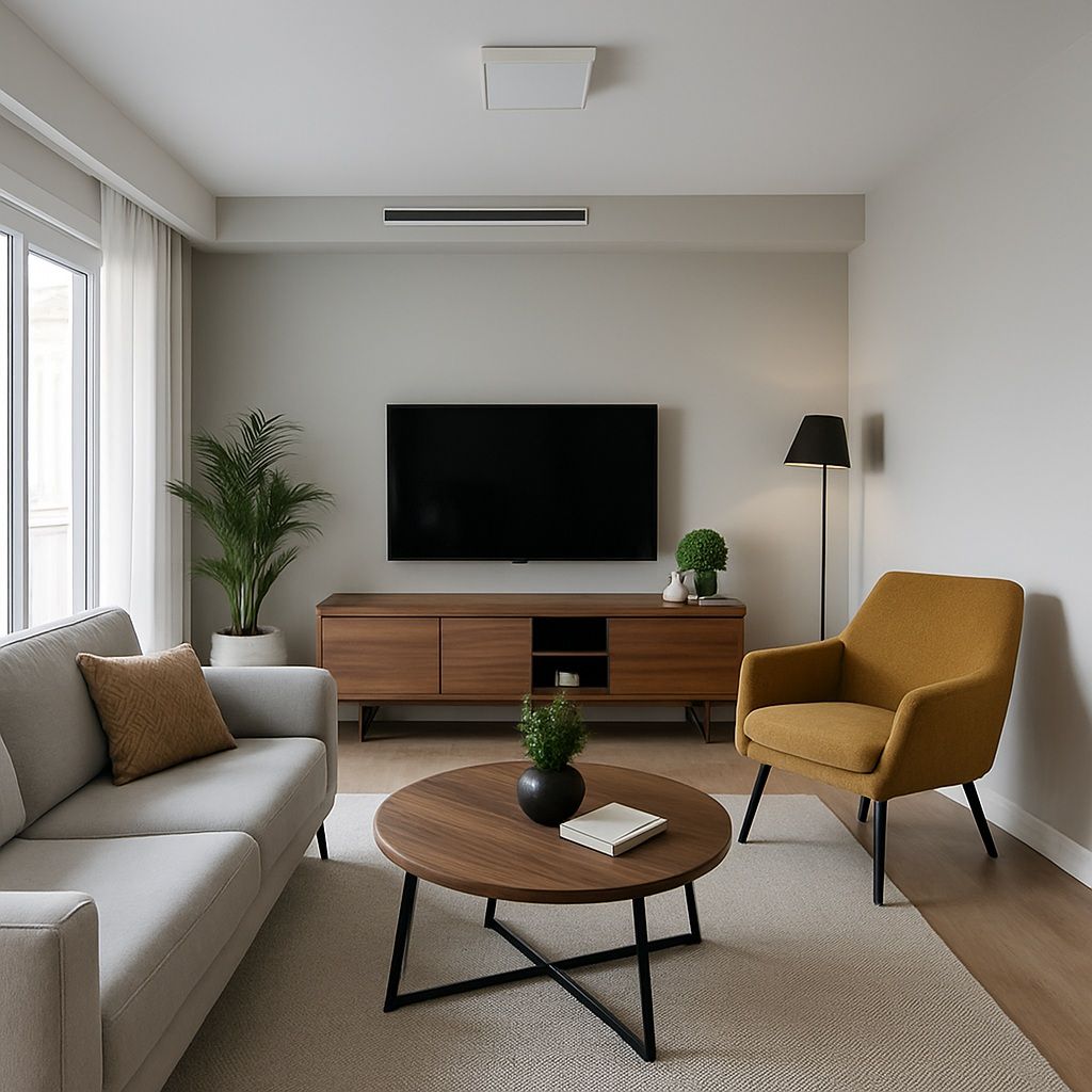 Reforma integral en Illescas, vivienda moderna con espacios abiertos, salón con diseño funcional y acabados de calidad